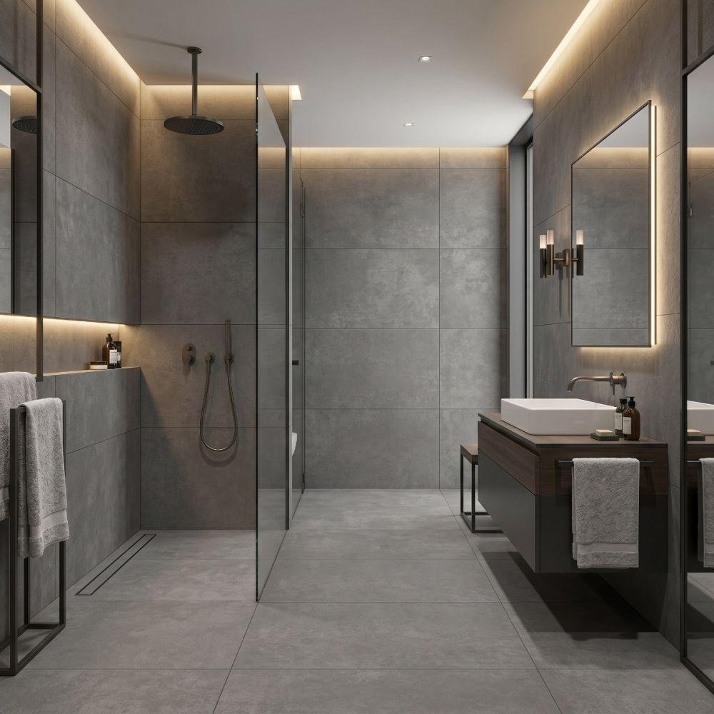 Cerrad CONCRETE ANTHRACITE 120×60 (1197×597×8 мм)