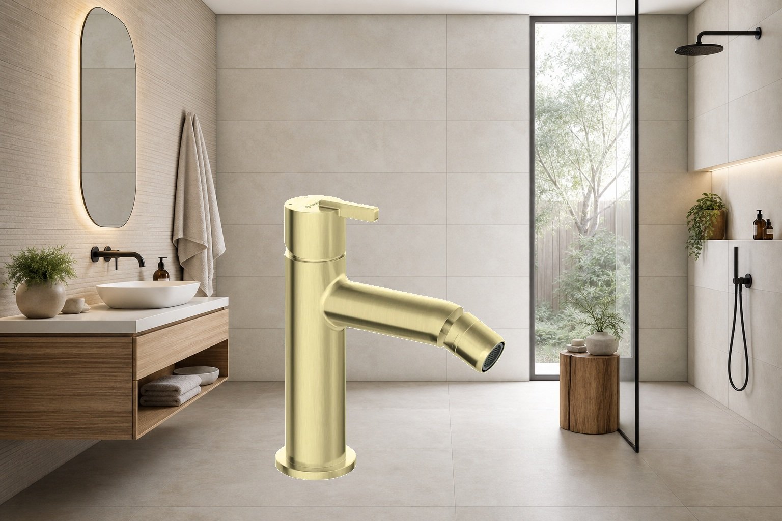 AI-assisted environment illustration; exact product image preserved