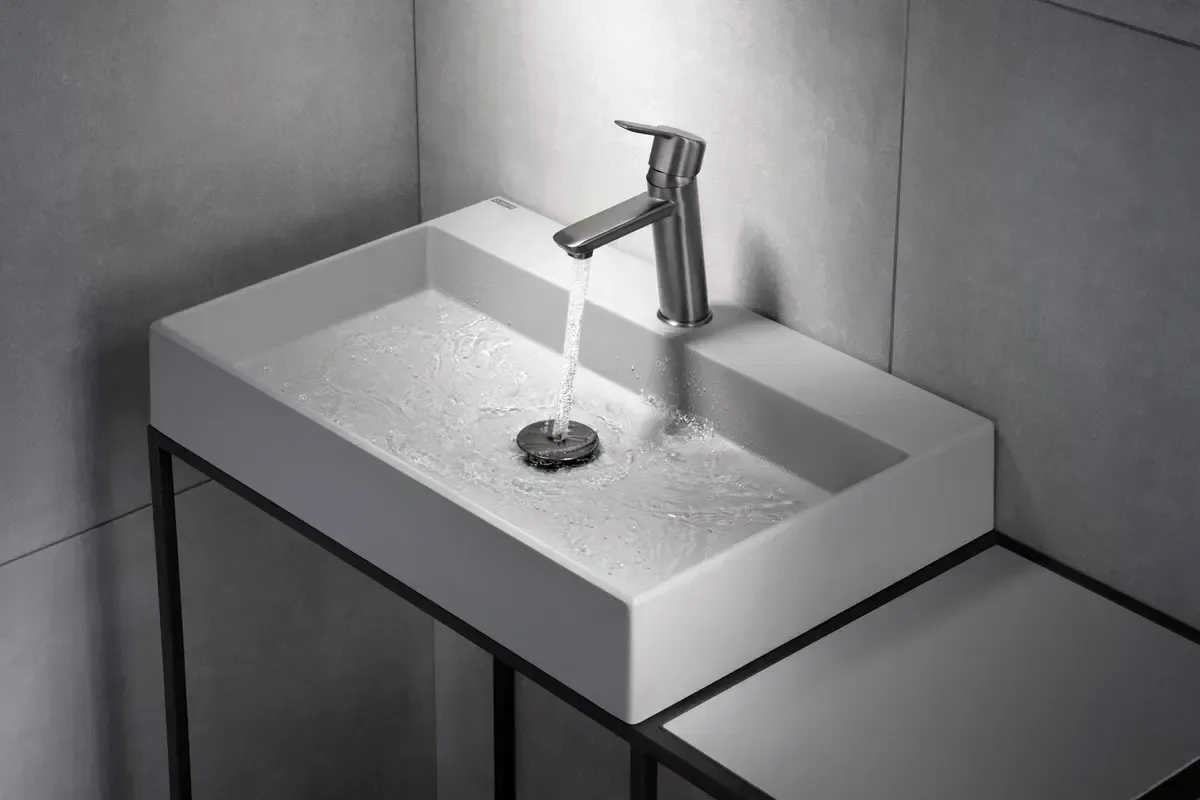 Смеситель для раковины Deante Arnika BQA_D20M, Titanium