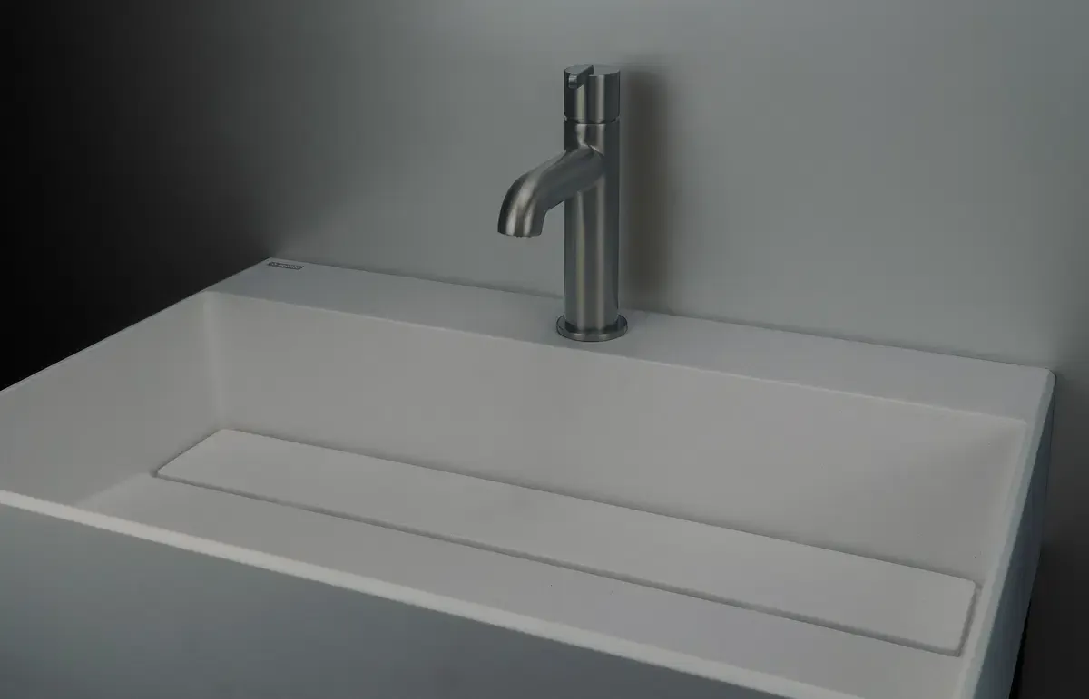 Смеситель для раковины Deante Silia BQS_D20M, titanium