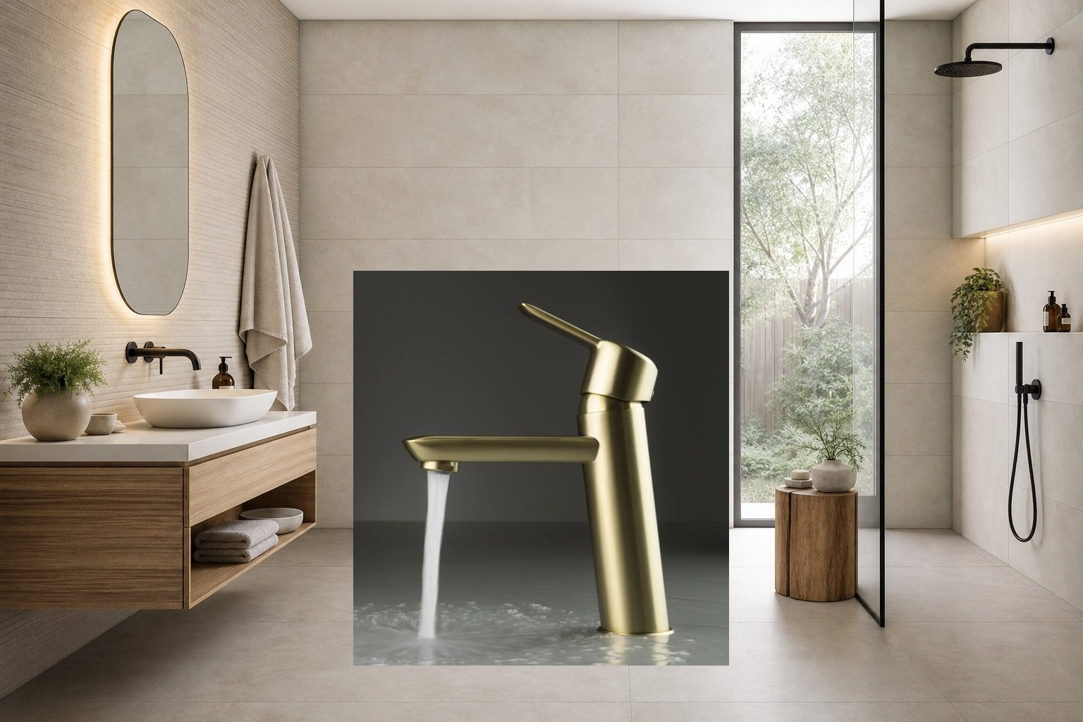 AI-assisted environment illustration; exact product image preserved