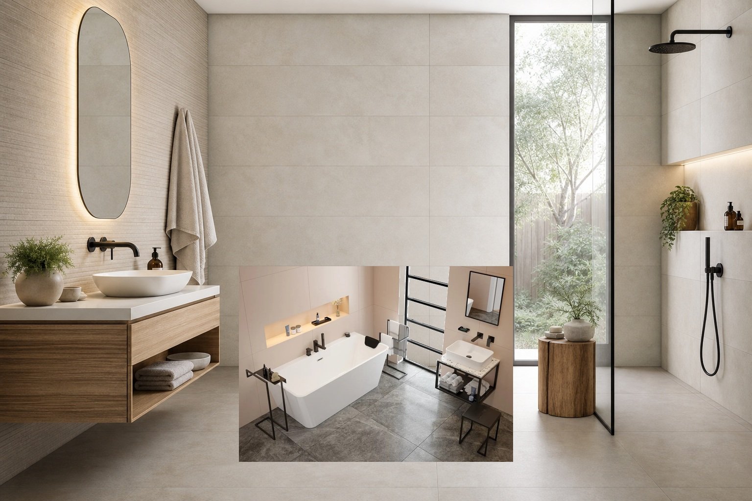 AI-assisted environment illustration; exact product image preserved
