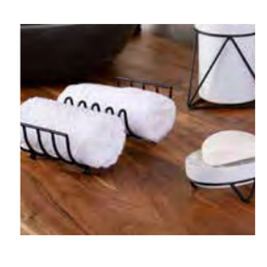RIDDER Mila spare toilet paper holder, black steel
