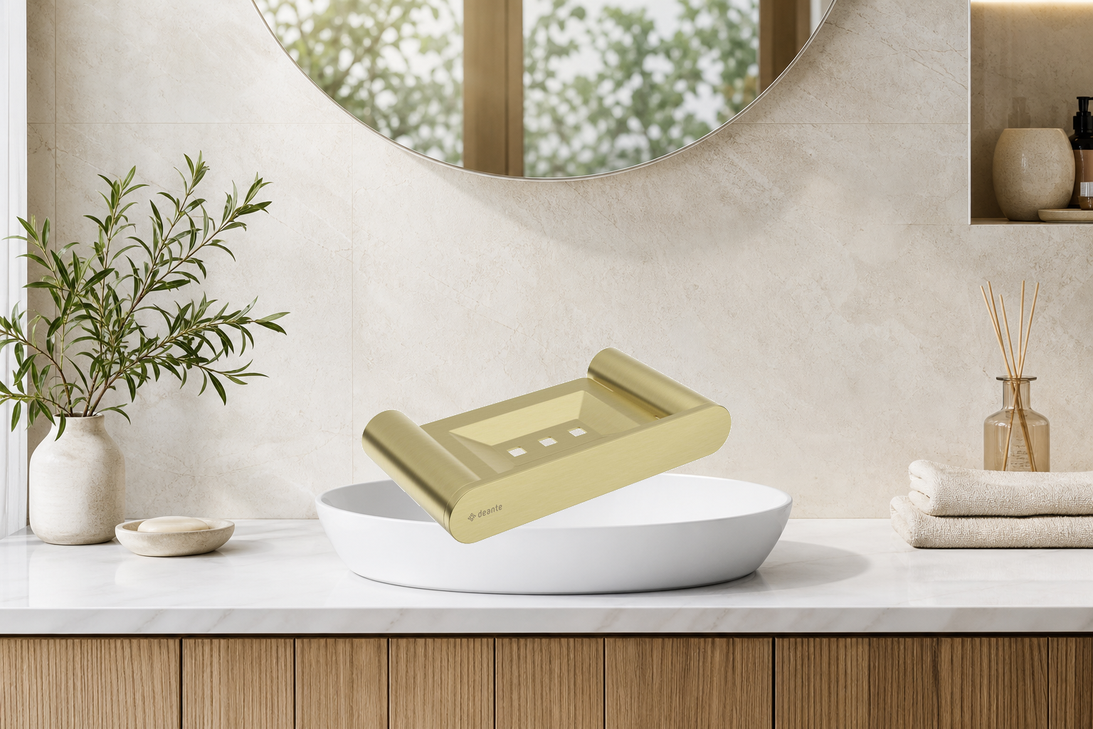 AI-assisted environment illustration; exact product image preserved