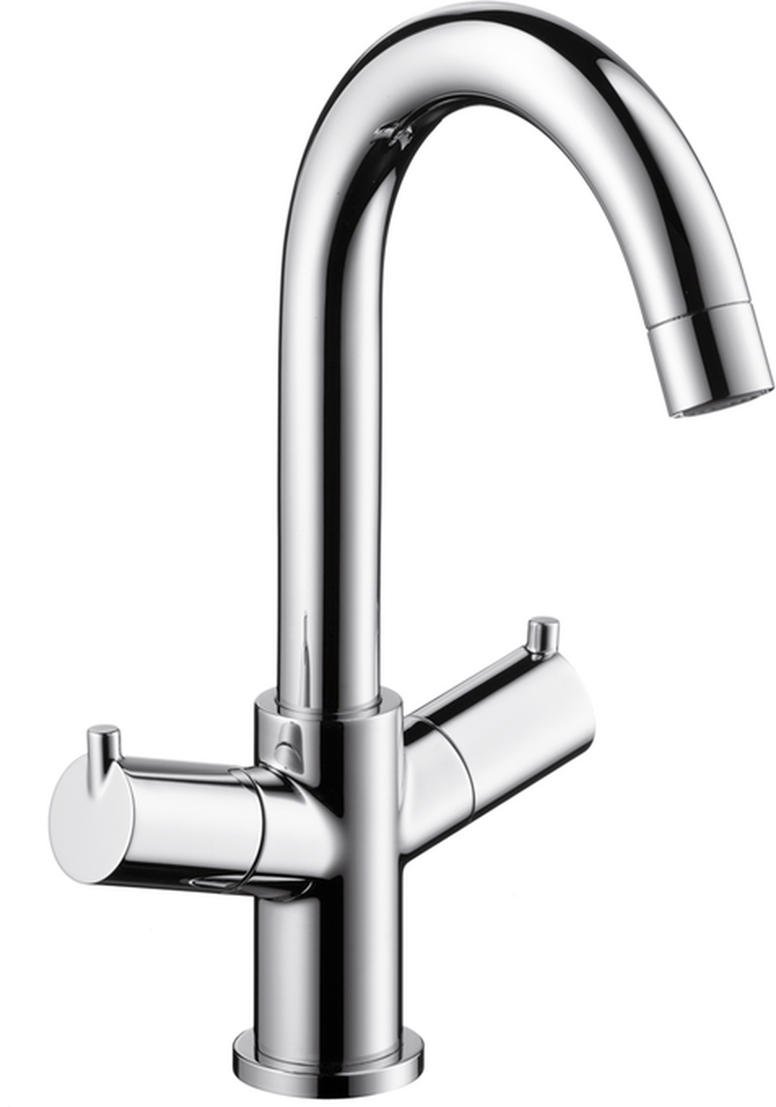 Talis 2-handle basin mixer 200 with pop-up waste set