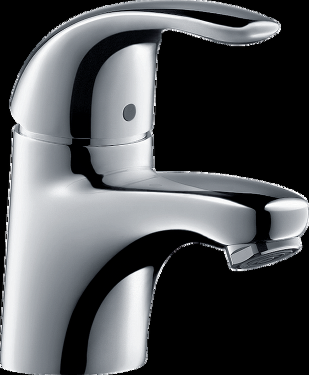 Focus E Single lever basin mixer without waste set