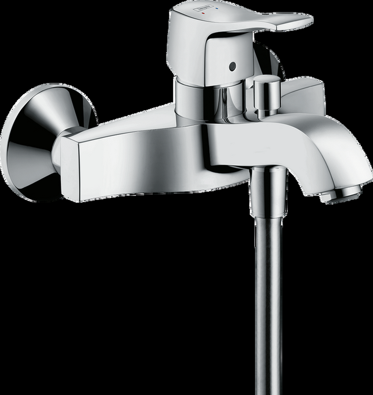 Metris Classic Single lever bath mixer for exposed installation