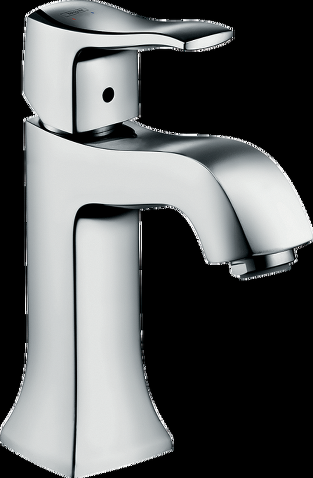 Metris Classic Single lever basin mixer 100 with pop-up waste set