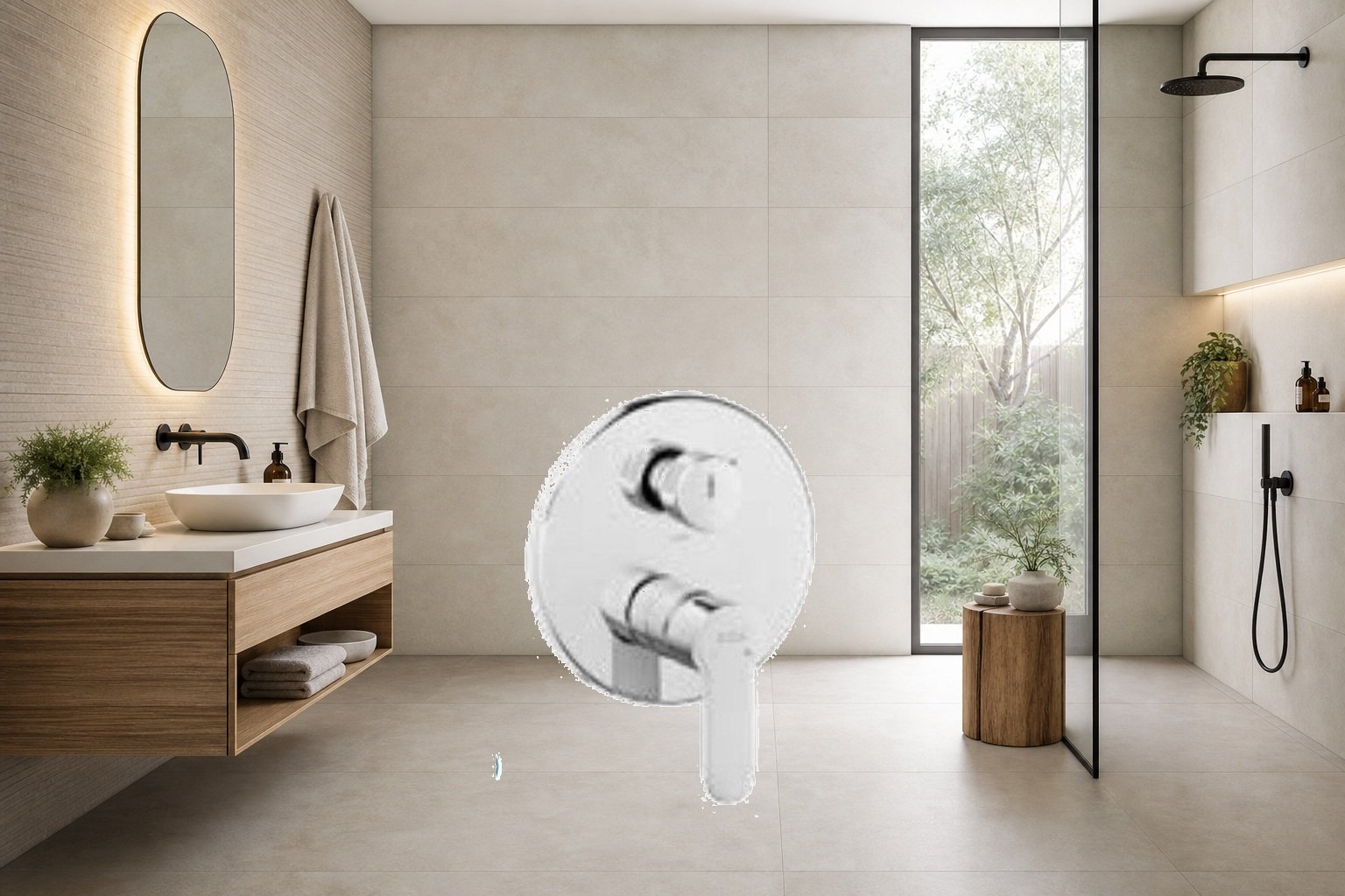 AI-assisted environment illustration; exact product image preserved