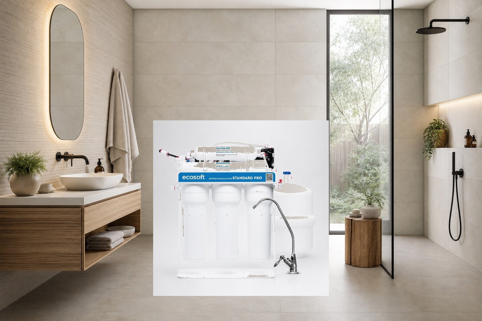 AI-assisted environment illustration; exact product image preserved