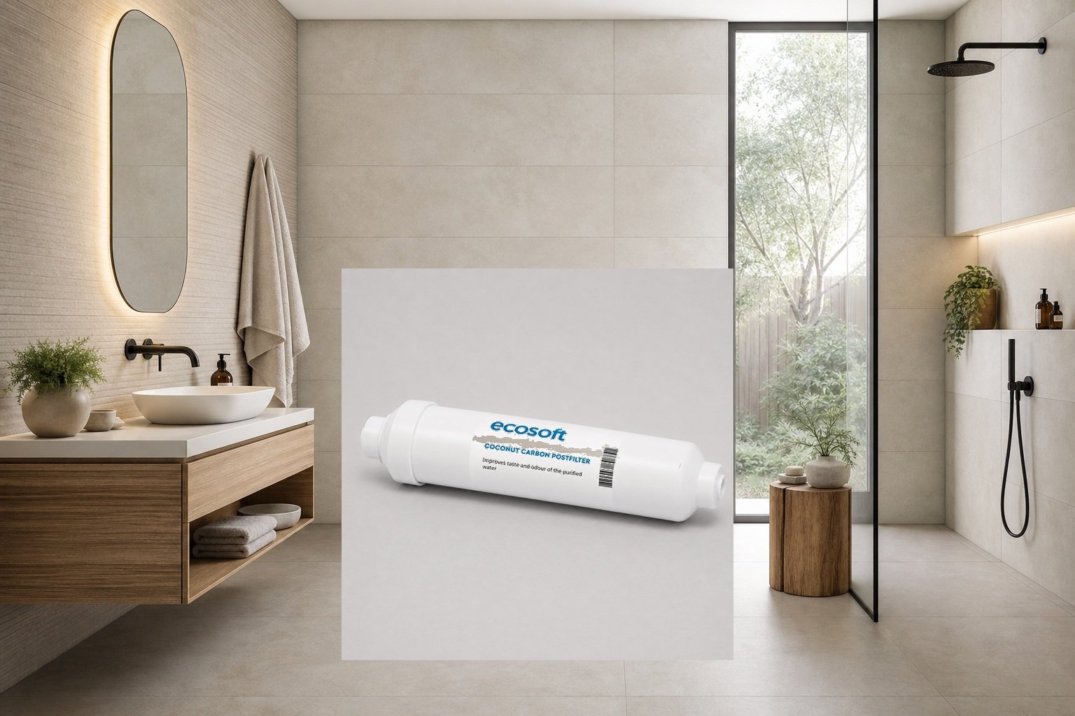 AI-assisted environment illustration; exact product image preserved