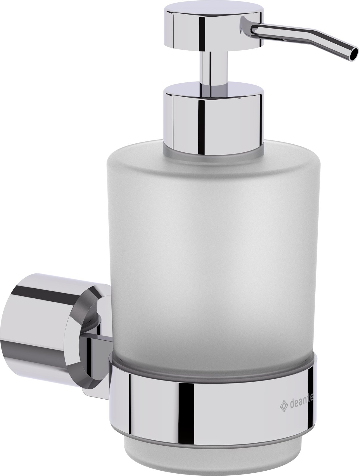 Deante Arnika wall-mounted soap dispenser chrome