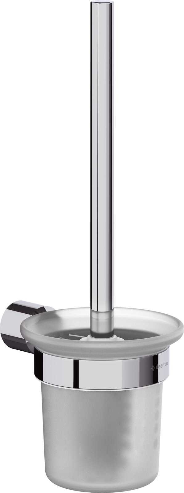 Deante Arnika wall-mounted toilet brush chrome