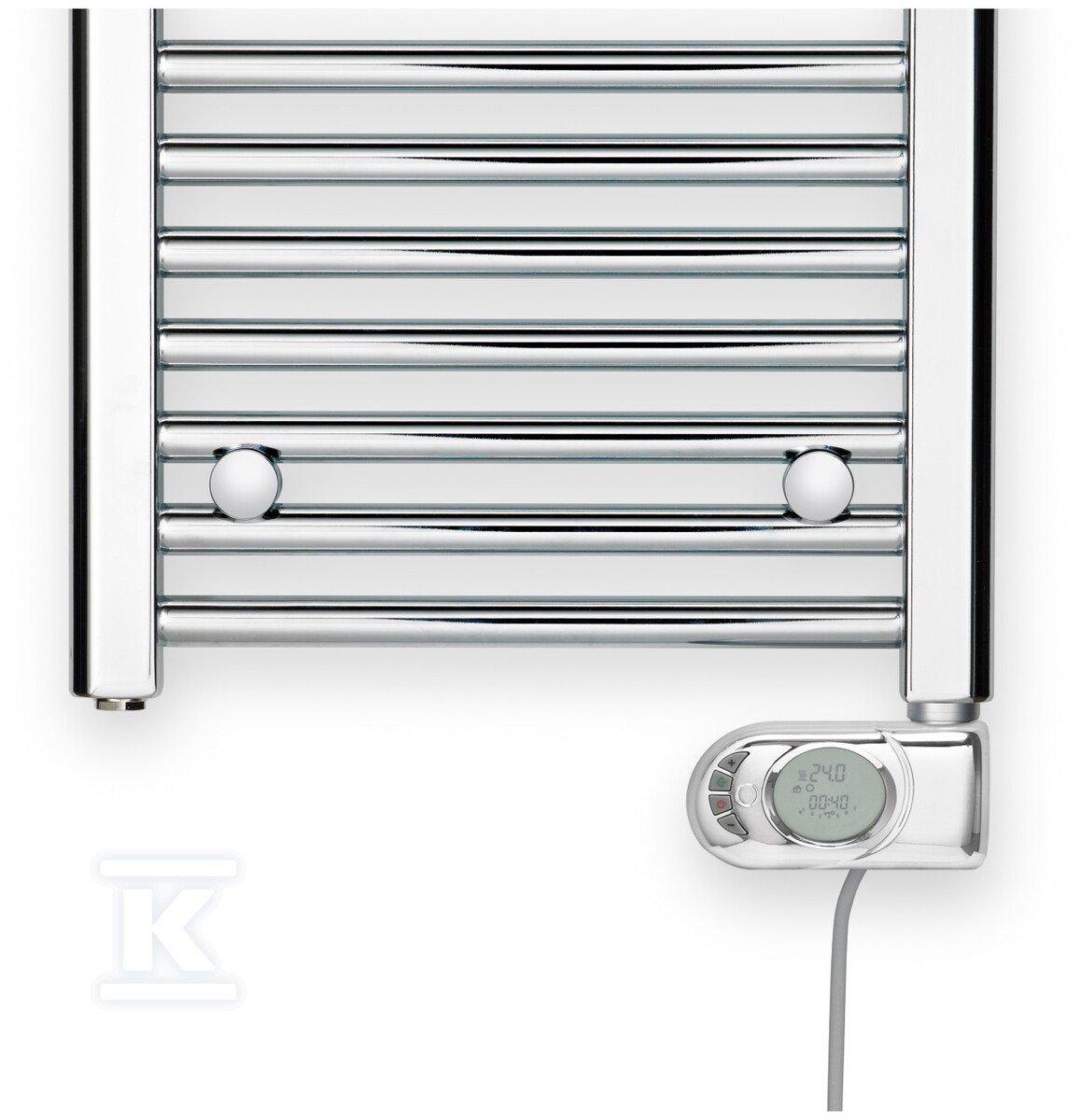 Zehnder Aura электрический 906×500 мм, хром, 200 Вт