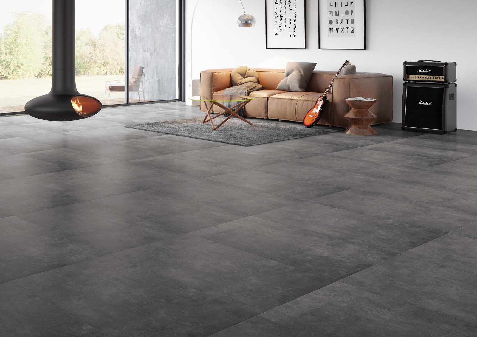 Cerrad TASSERO GRAPHITE RECT. 1197×597×8,5 мм